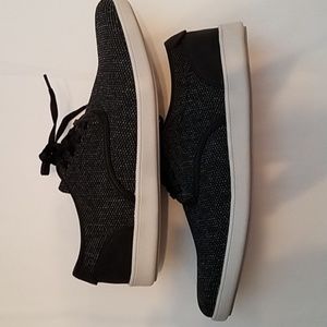 Steve Madden Black Fabric Shoes